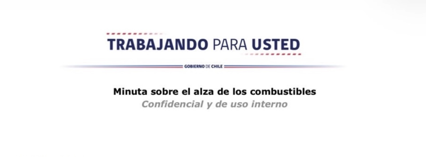 La minuta filtrada: cuando el manual de la crisis se escribe antes de que ocurra la crisis
